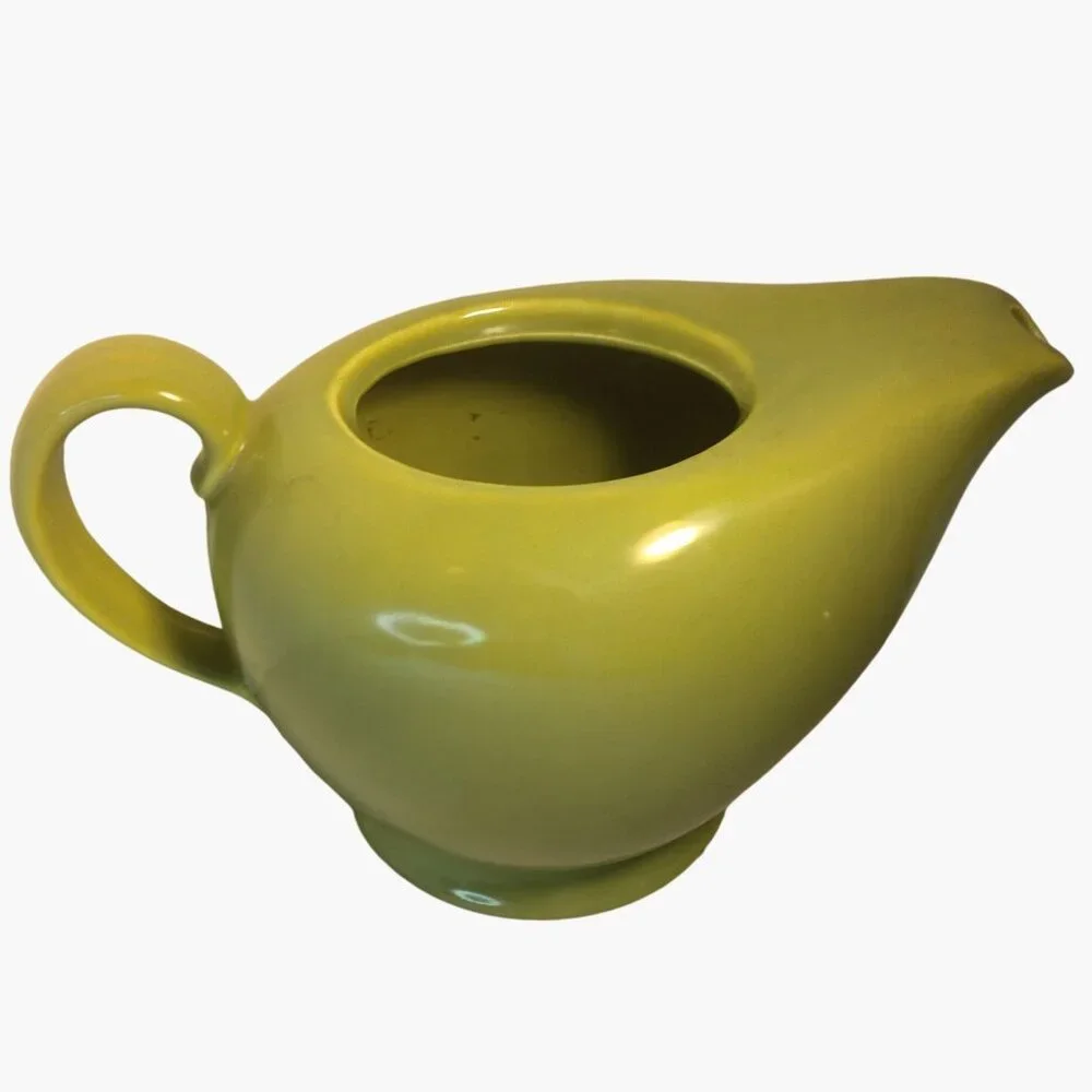 Santa Anita  Pitcher Green Vintage California Pottery USA